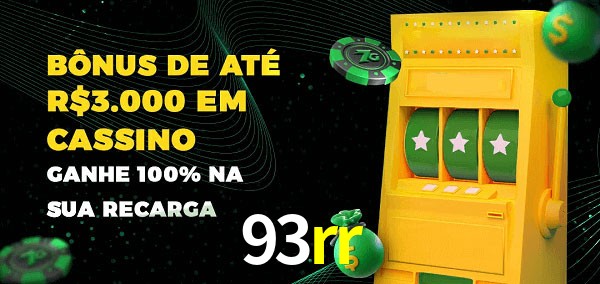 93rr melhor bônus de depósito